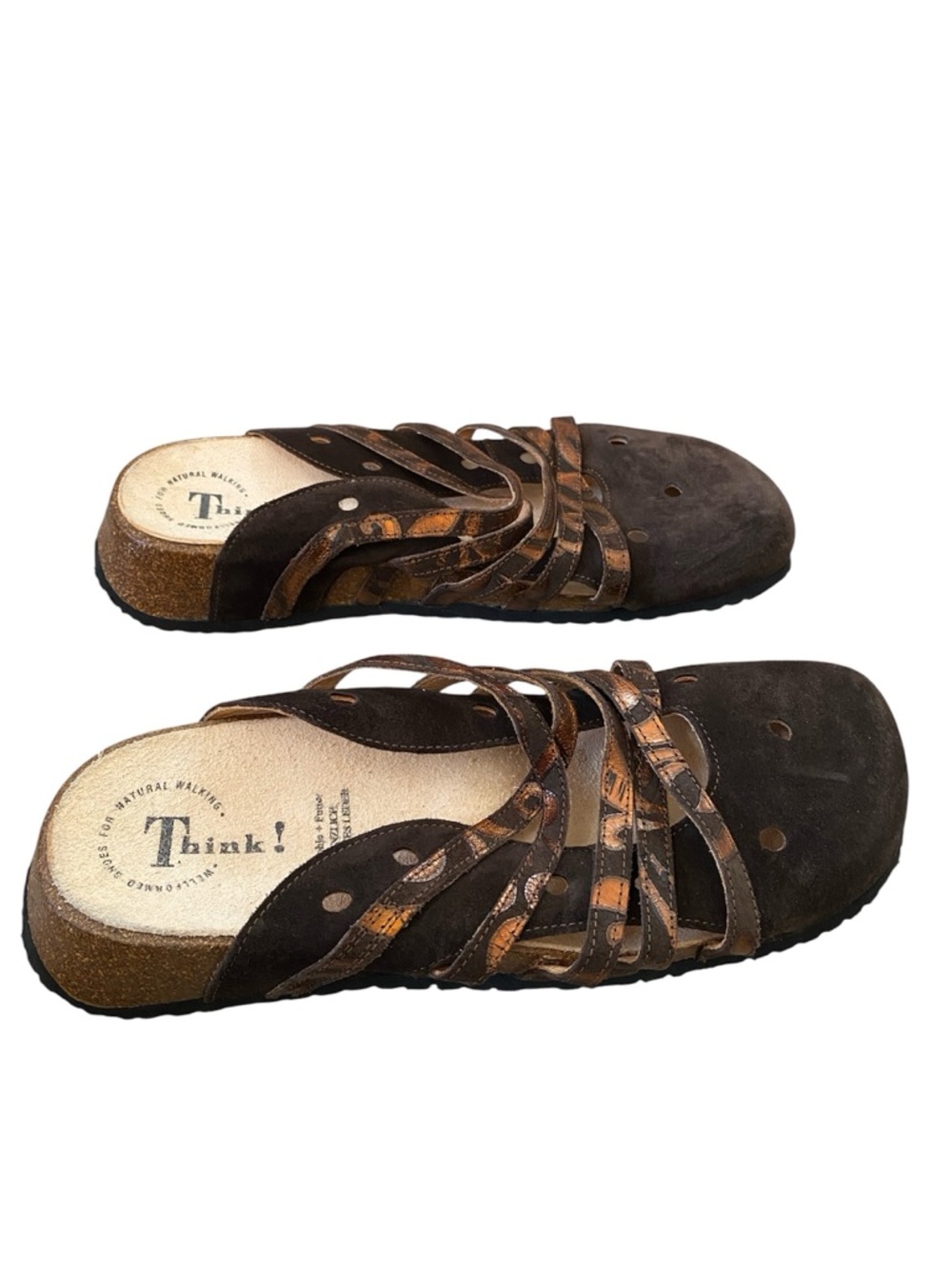 Think! Leather upper loafer shoes women’s size 10 Fits 9.5 better